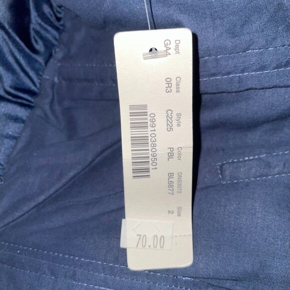 NWT J Crew Alexia Strapless Silk A Line Pebble Blue Dress New Cocktail Formal 2 - Picture 13 of 15